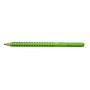 Ołówek Faber-Castell Jumbo Grip, B, zielony jasny - 2
